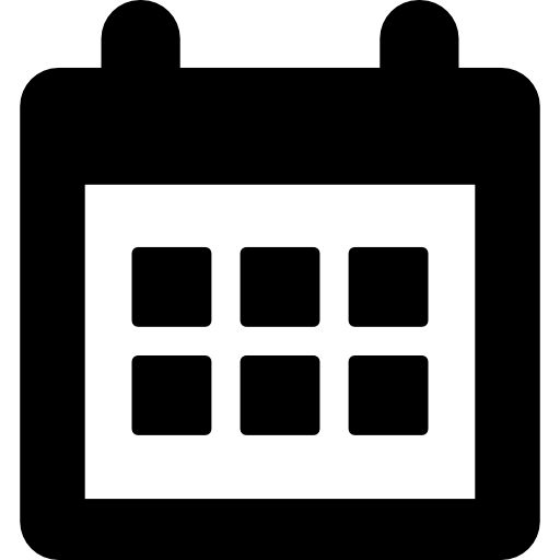 Monthly calendar